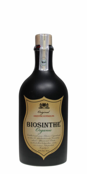 Biosinthe Absinth - Absinth mit Bio-Zertifikat in schwarzen Flasche0,5 Liter