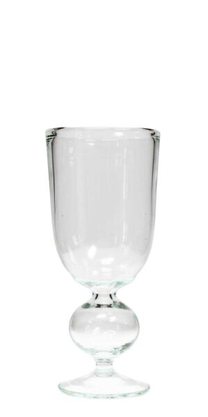 Absinth Trinkglas mit Reservoir im Stiel