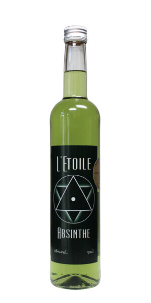 Grüner Absinthe L'Etoile mit 68% Alkoholgehalt